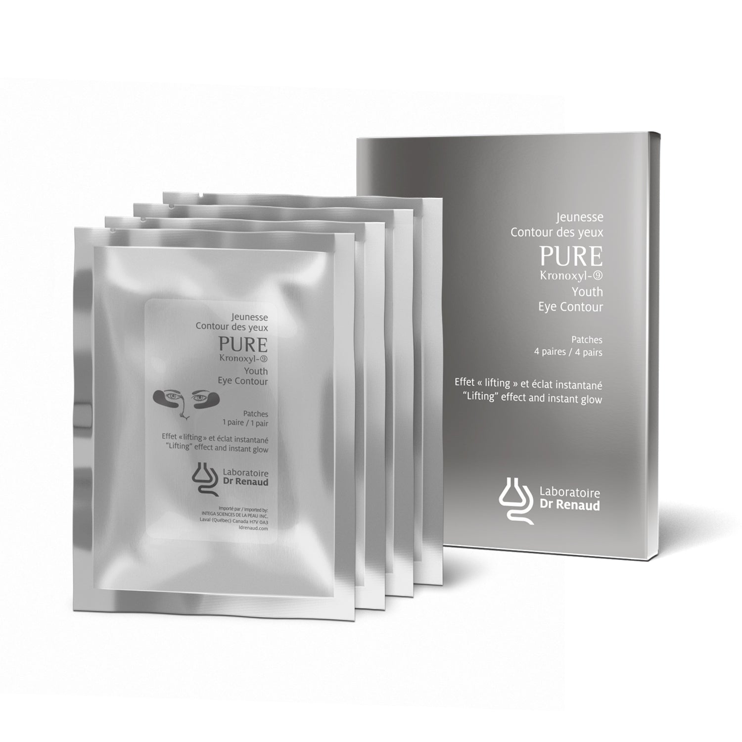 Pure Kronoxyl-9 Patches Jeunesse Contour Des Yeux